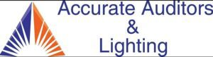 Accurate Auditors and Lighting logo